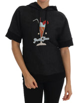 Dolce & Gabbana Black Fairy Tale Crystal Hooded Sweater -   -  Dolce & Gabbana.